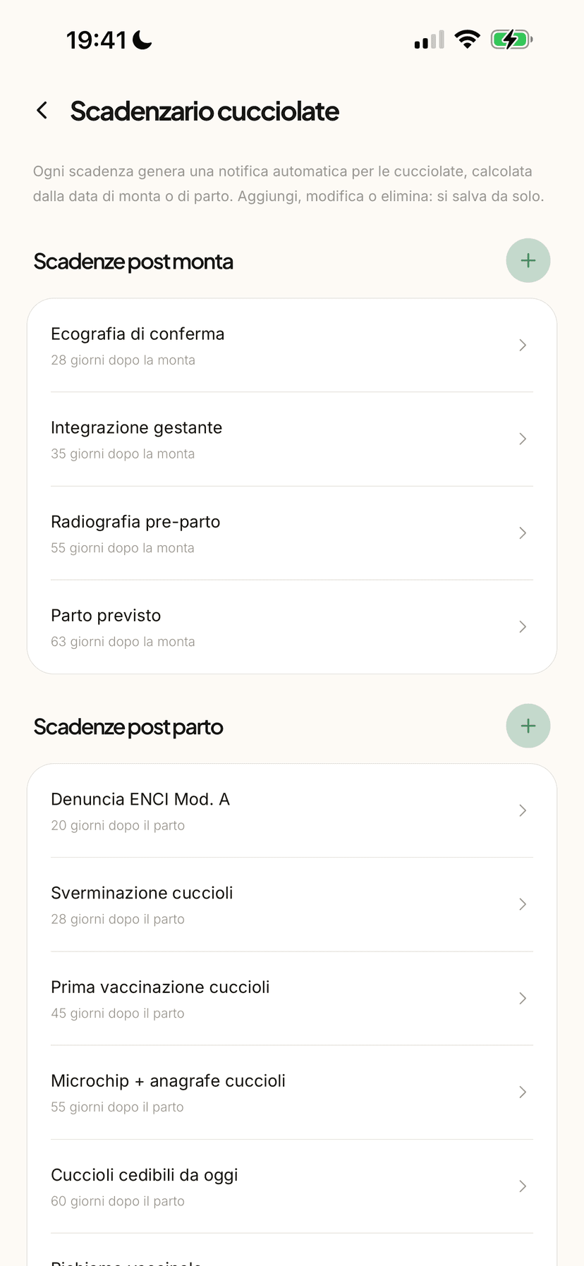 Fauno mobile per Allevamento